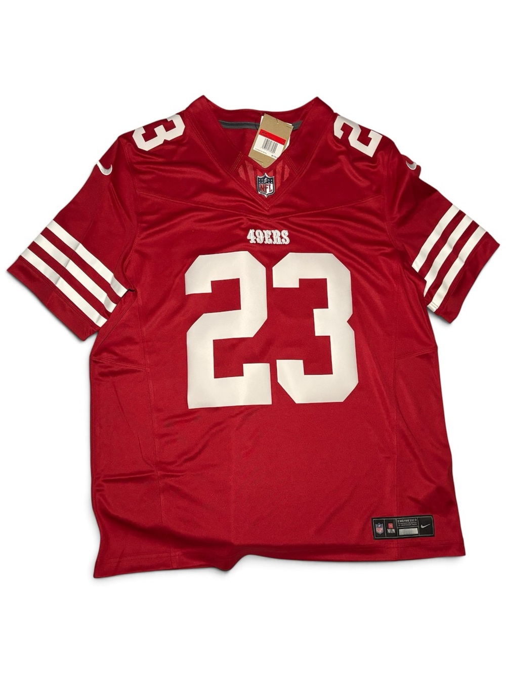 NWT NIKE NFL San Francisco 49ers Red #23 Jersey